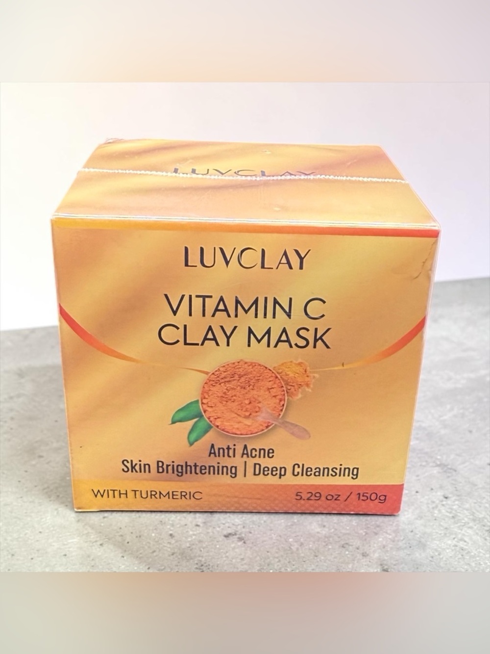 🍊LUVCLAY🍊Vitamin C Clay Mask/NIB